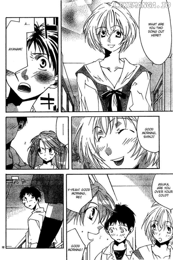 Neon Genesis Evangelion: Koutetsu no Girlfriend 2nd chapter 12 - page 10