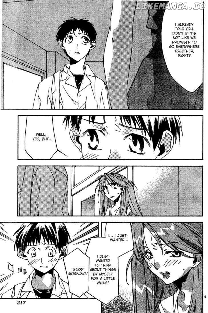 Neon Genesis Evangelion: Koutetsu no Girlfriend 2nd chapter 12 - page 9