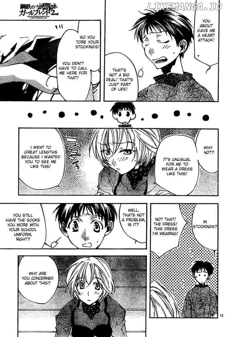 Neon Genesis Evangelion: Koutetsu no Girlfriend 2nd chapter 11 - page 11