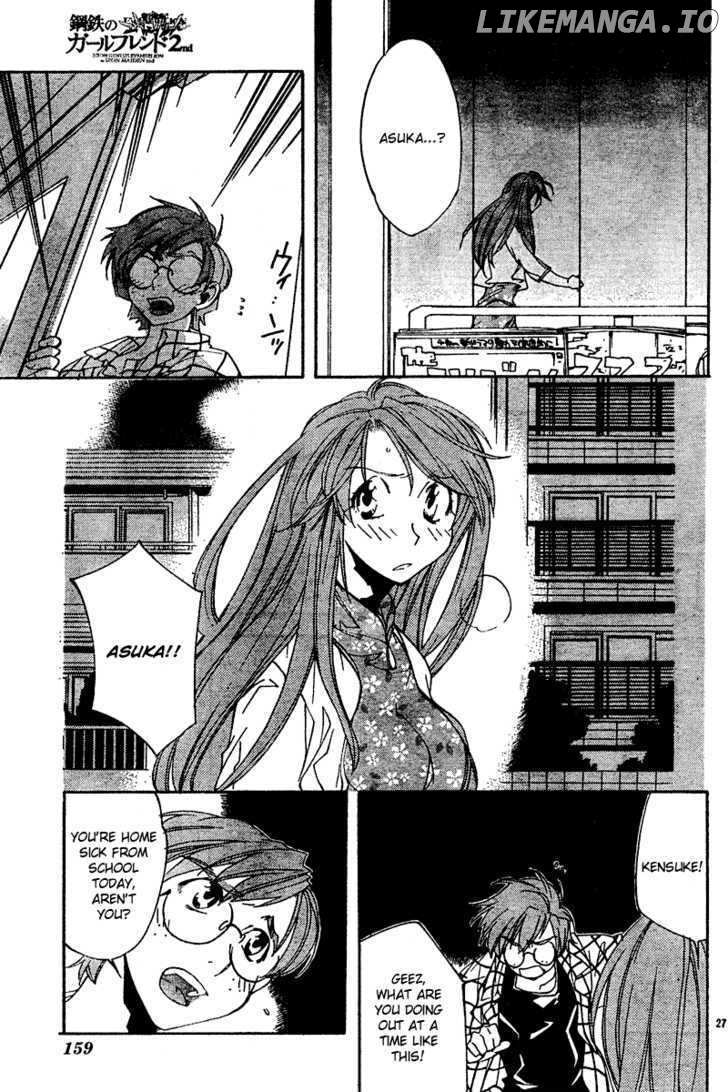 Neon Genesis Evangelion: Koutetsu no Girlfriend 2nd chapter 11 - page 26