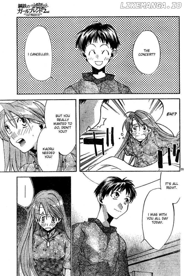 Neon Genesis Evangelion: Koutetsu no Girlfriend 2nd chapter 10 - page 31