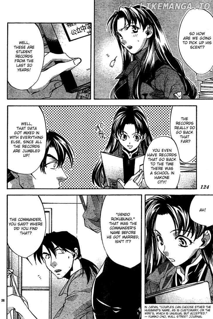 Neon Genesis Evangelion: Koutetsu no Girlfriend 2nd chapter 10 - page 36