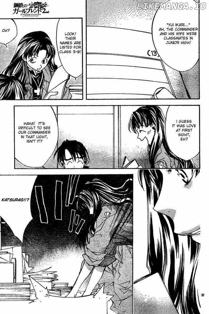 Neon Genesis Evangelion: Koutetsu no Girlfriend 2nd chapter 10 - page 37