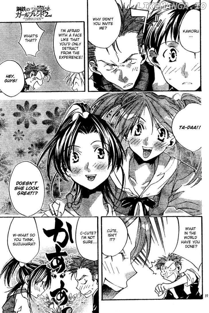 Neon Genesis Evangelion: Koutetsu no Girlfriend 2nd chapter 9 - page 27