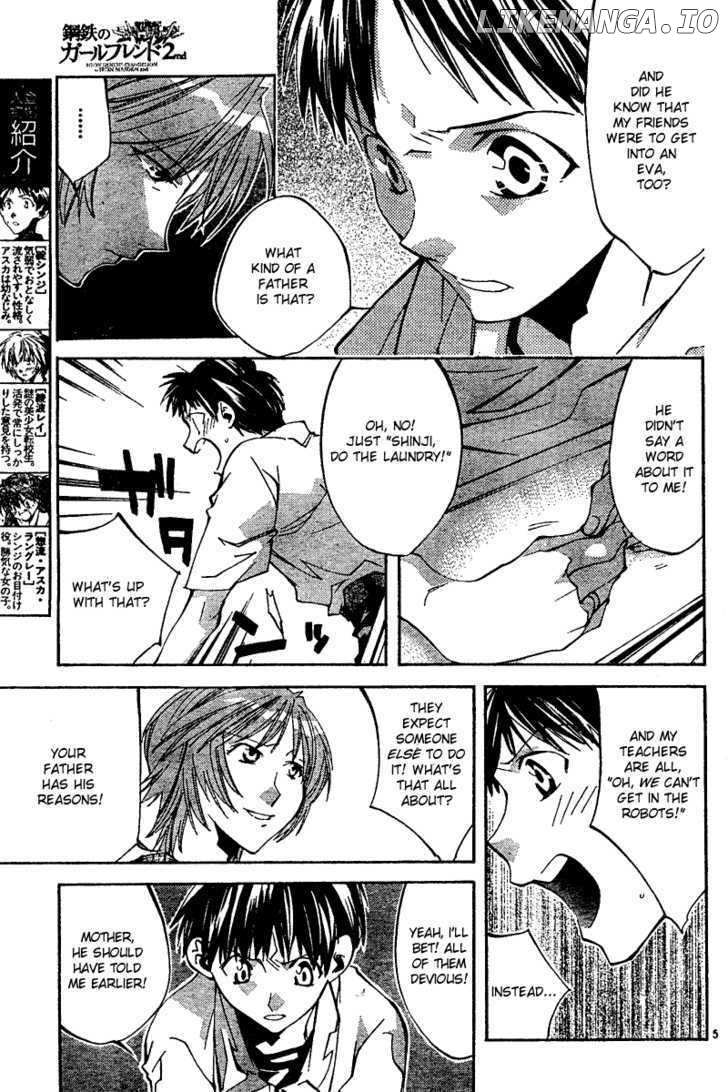 Neon Genesis Evangelion: Koutetsu no Girlfriend 2nd chapter 9 - page 5