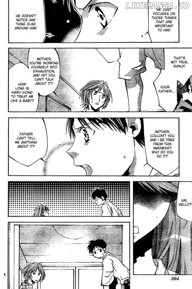 Neon Genesis Evangelion: Koutetsu no Girlfriend 2nd chapter 9 - page 6