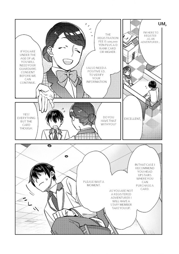 Can Even a Mob Highschooler Like Me Be a Normie If I Become an Adventurer? chapter 2 - page 3