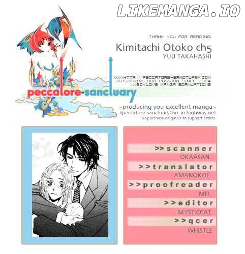 Kimitachi Otokonoko chapter 5 - page 39