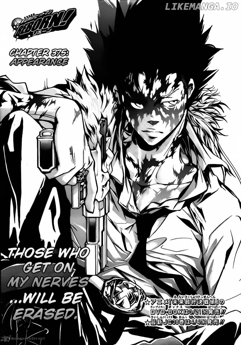 Kateikyoushi Hitman Reborn! chapter 375 - page 1