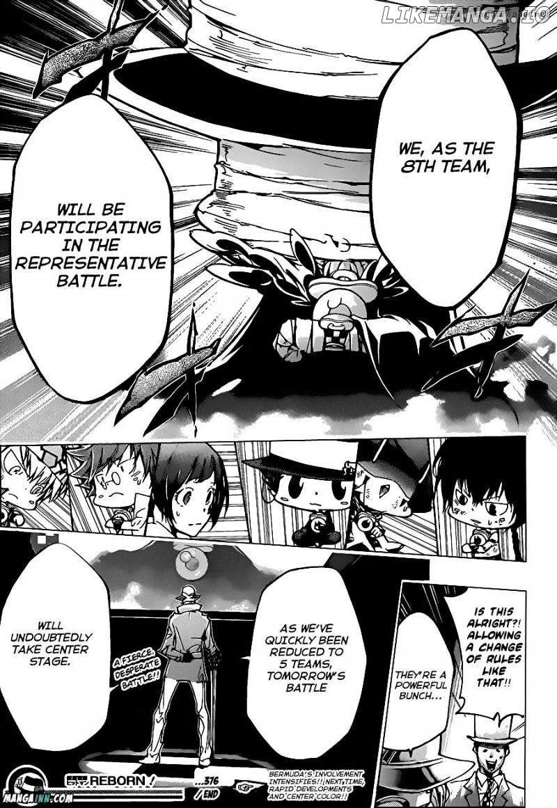 Kateikyoushi Hitman Reborn! chapter 376 - page 17