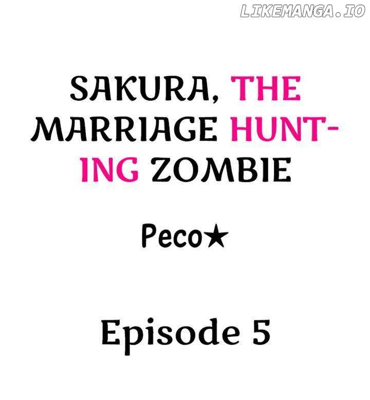 Sakura, The Marriage Hunting Zombie Chapter 5 - page 2
