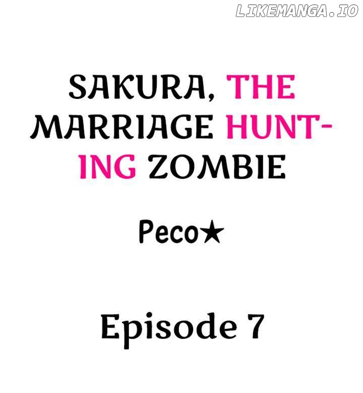 Sakura, The Marriage Hunting Zombie Chapter 7 - page 2