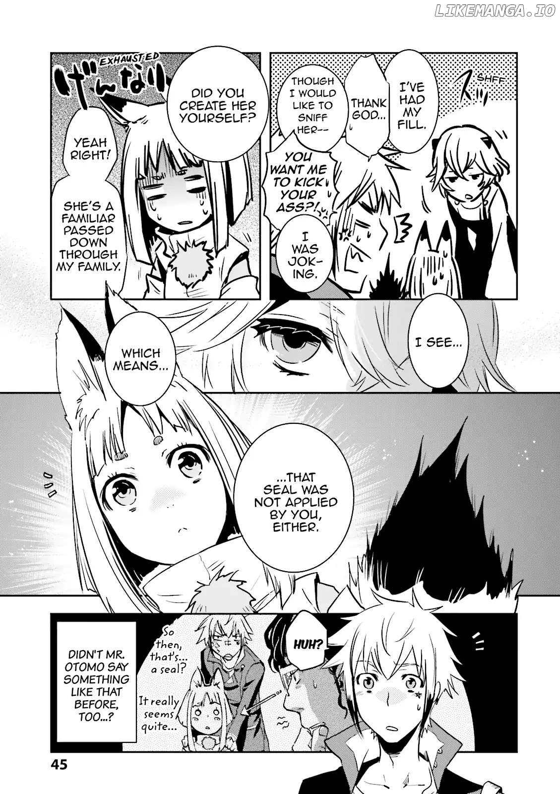 Tokyo Ravens chapter 32 - page 7