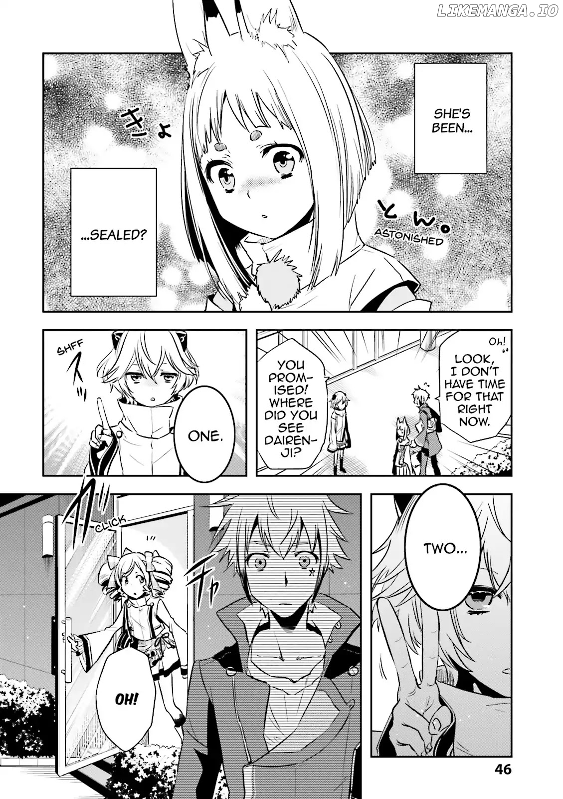 Tokyo Ravens chapter 32 - page 8