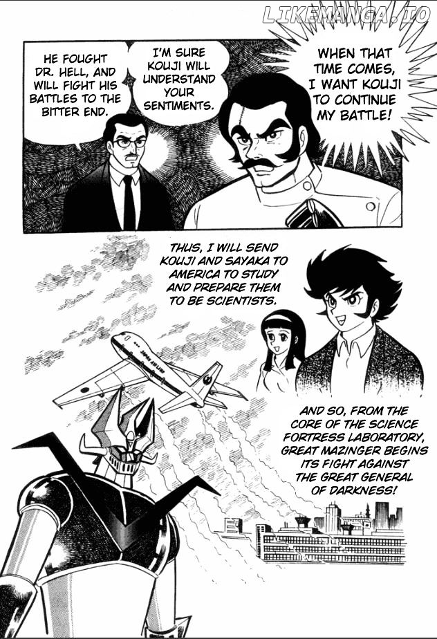Great Mazinger chapter 4 - page 36
