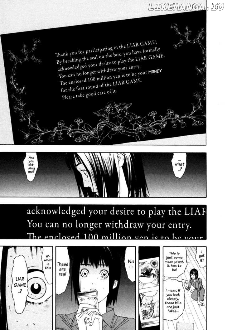 Liar Game chapter 1 - page 9