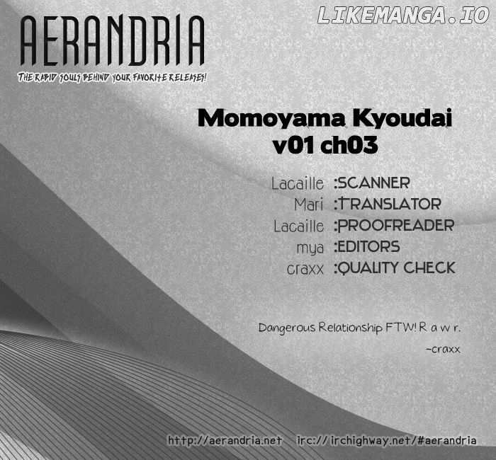 Momoyama Kyo-Dai chapter 3 - page 2