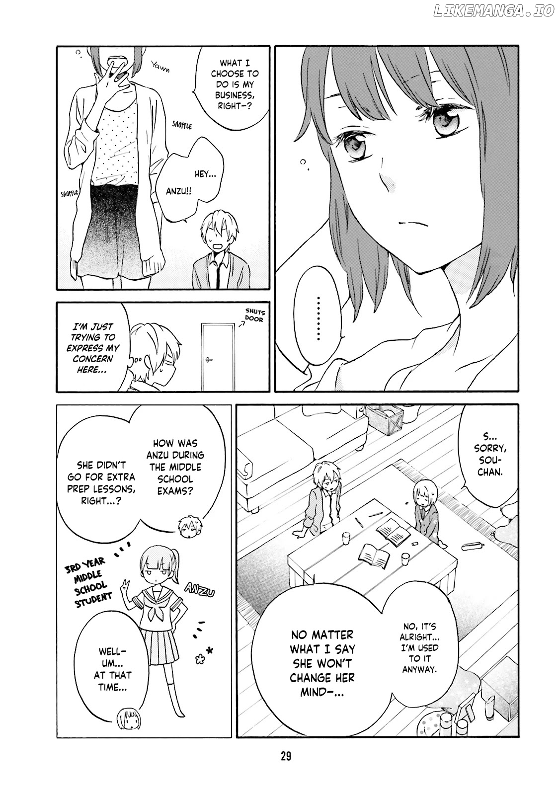 Kokoro Kimiiro Sakura Iro chapter 29 - page 7