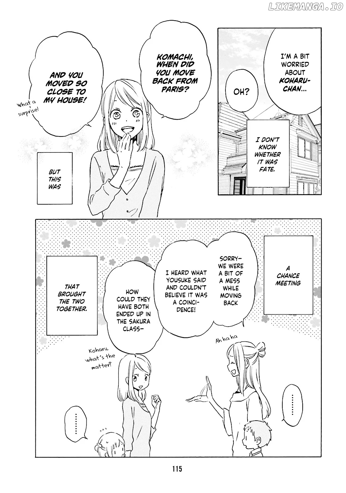 Kokoro Kimiiro Sakura Iro chapter 35 - page 7