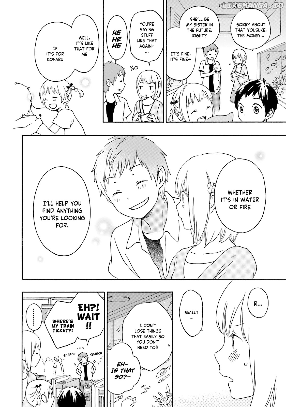 Kokoro Kimiiro Sakura Iro chapter 21 - page 14