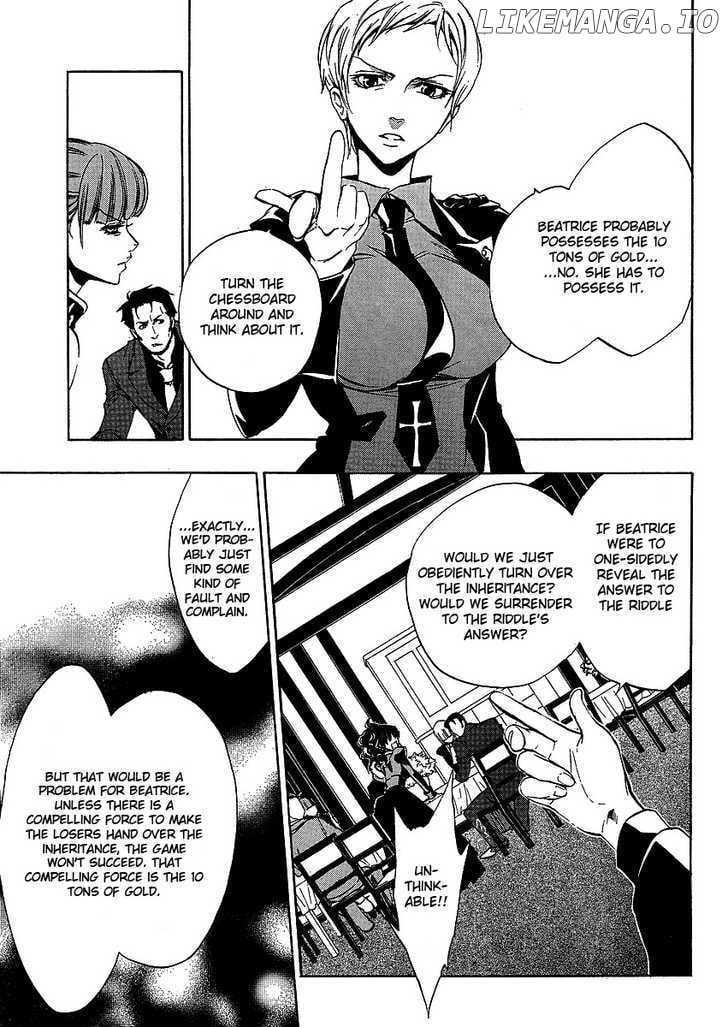 Umineko no Naku Koro ni Episode 3: Banquet of the Golden Witch chapter 4 - page 36