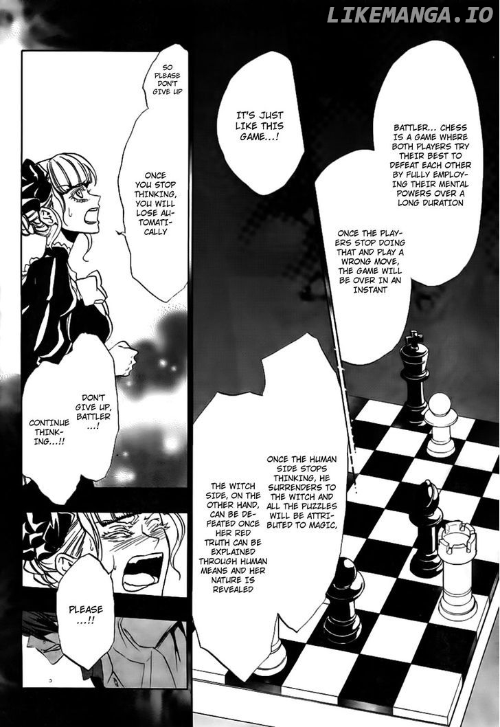 Umineko no Naku Koro ni Episode 3: Banquet of the Golden Witch chapter 19 - page 32