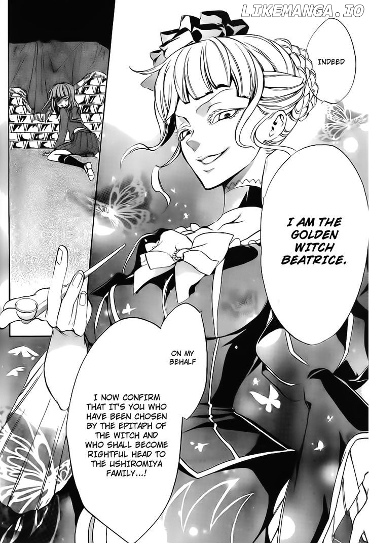 Umineko no Naku Koro ni Episode 3: Banquet of the Golden Witch chapter 11 - page 21