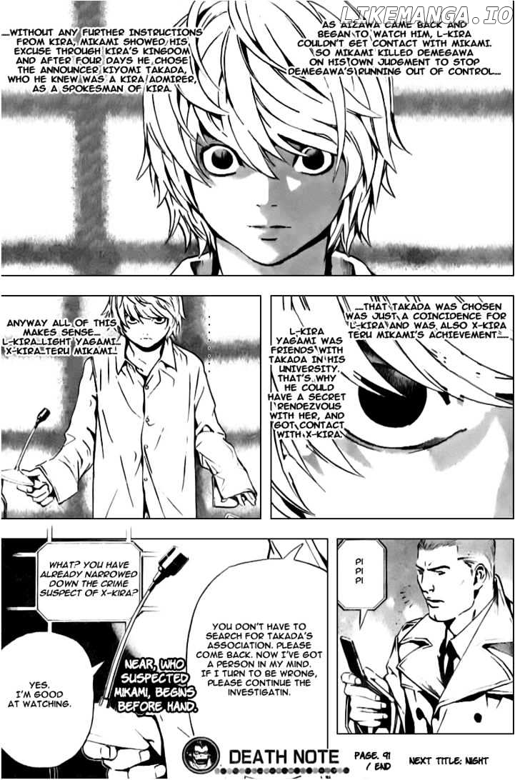 Death Note chapter 91 - page 20