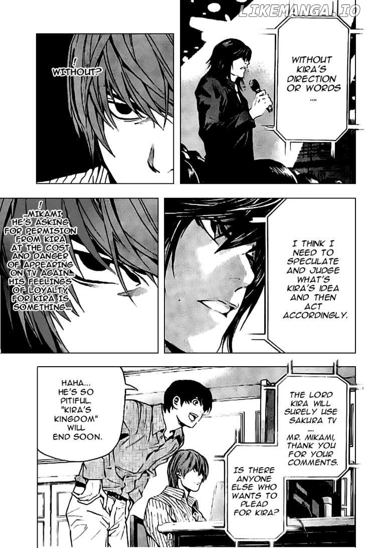 Death Note chapter 85 - page 18