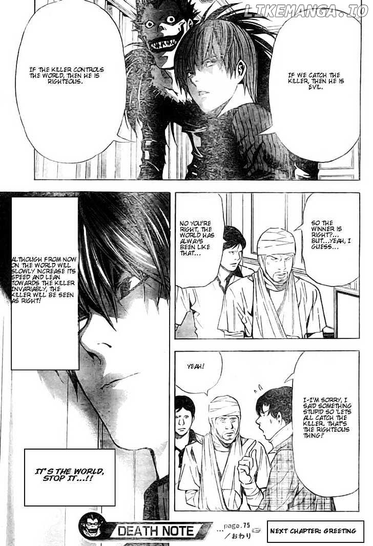 Death Note chapter 75 - page 21