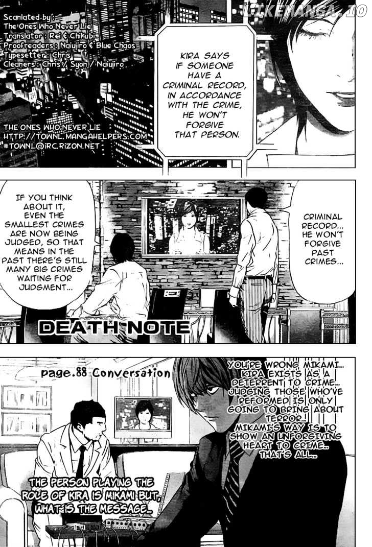 Death Note chapter 88 - page 2