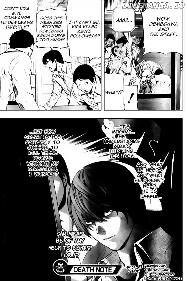 Death Note chapter 83 - page 20