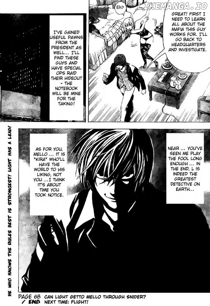 Death Note chapter 68 - page 20