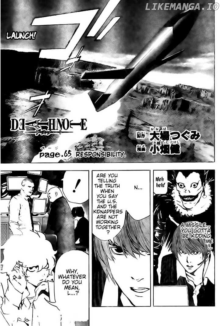 Death Note chapter 65 - page 2