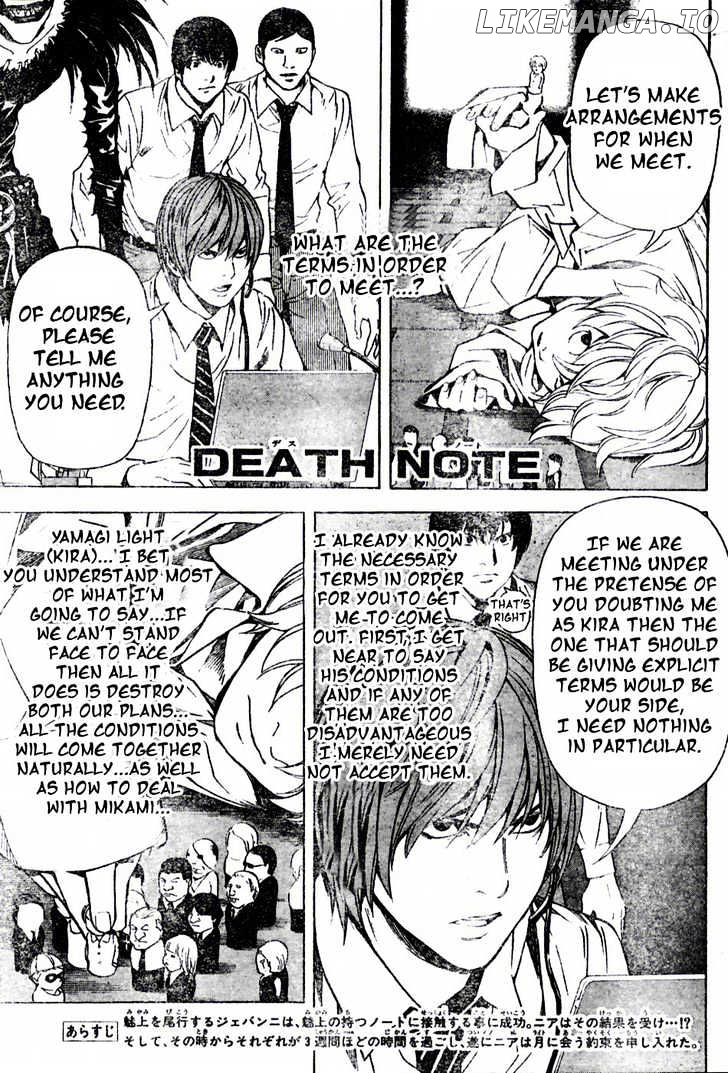 Death Note chapter 98 - page 1