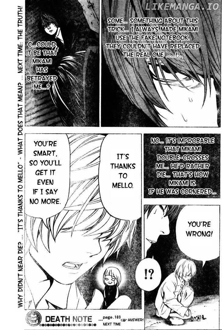 Death Note chapter 103 - page 19