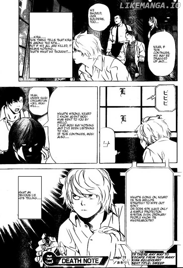 Death Note chapter 79 - page 19