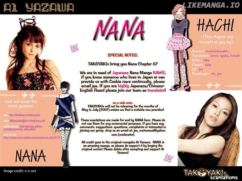 Nana chapter 67 - page 1