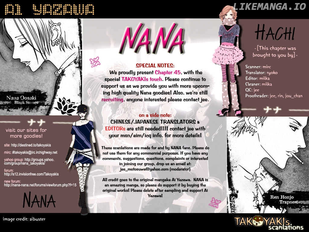 Nana chapter 45 - page 1