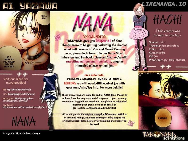 Nana chapter 51 - page 1