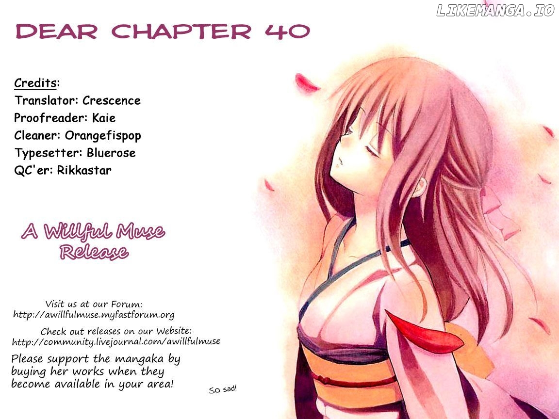 Dear (Fujiwara Cocoa) chapter 40 - page 1