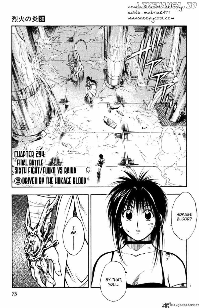 Flame of Recca chapter 295 - page 1