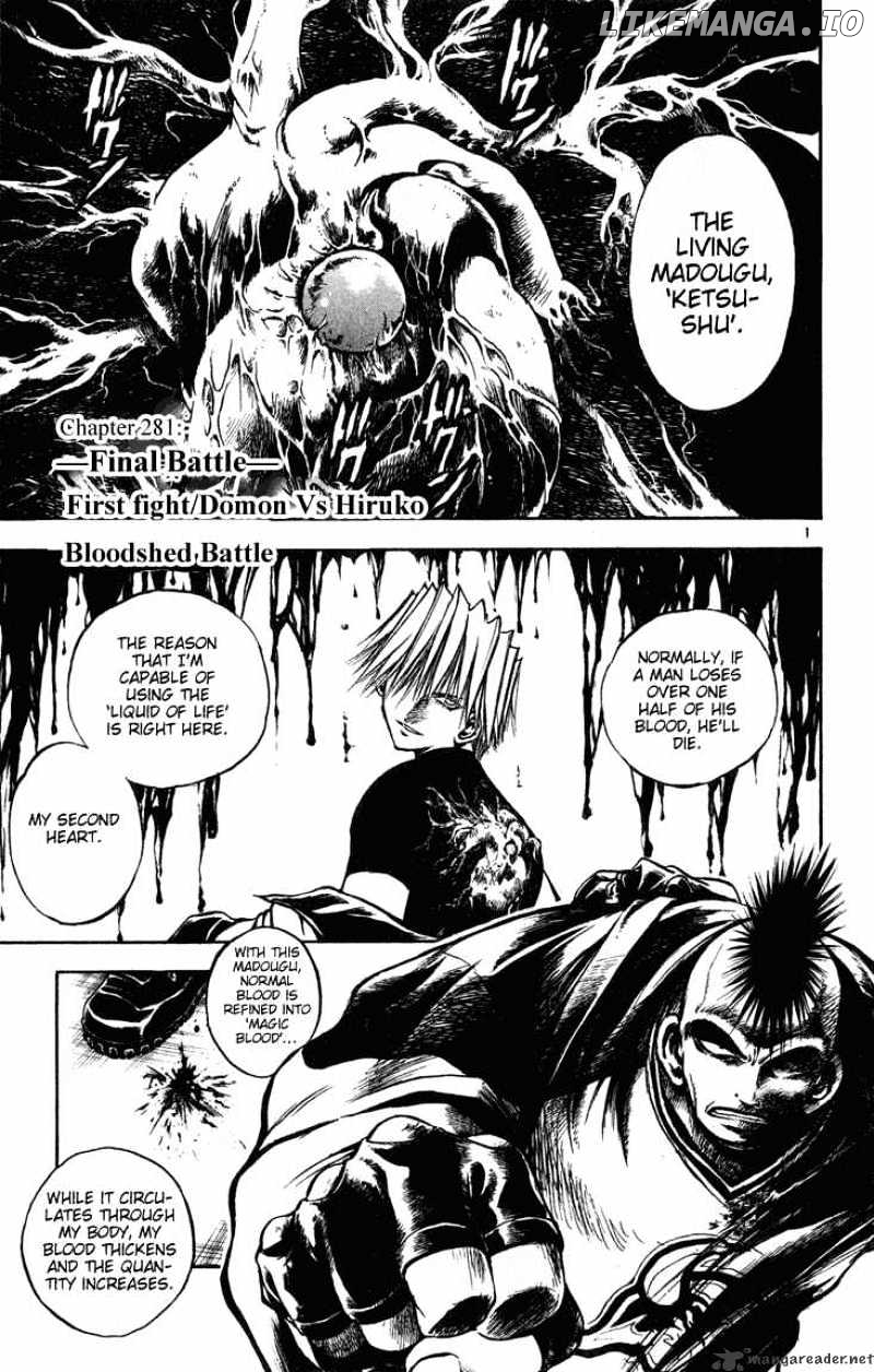 Flame of Recca chapter 282 - page 1