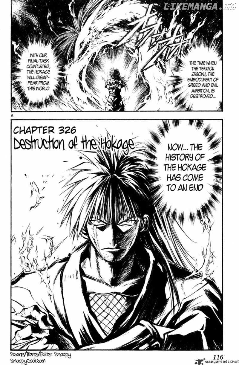 Flame of Recca chapter 327 - page 6