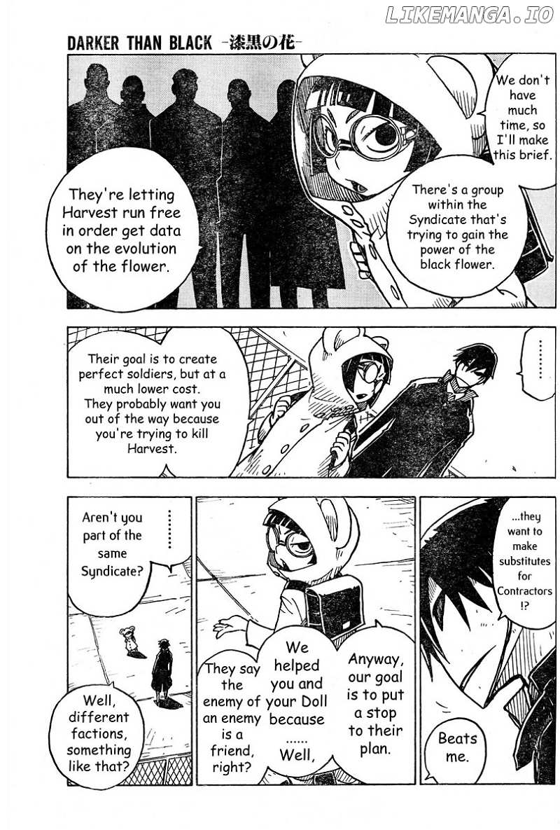 Darker Than Black: Shikkoku no Hana chapter 9 - page 18