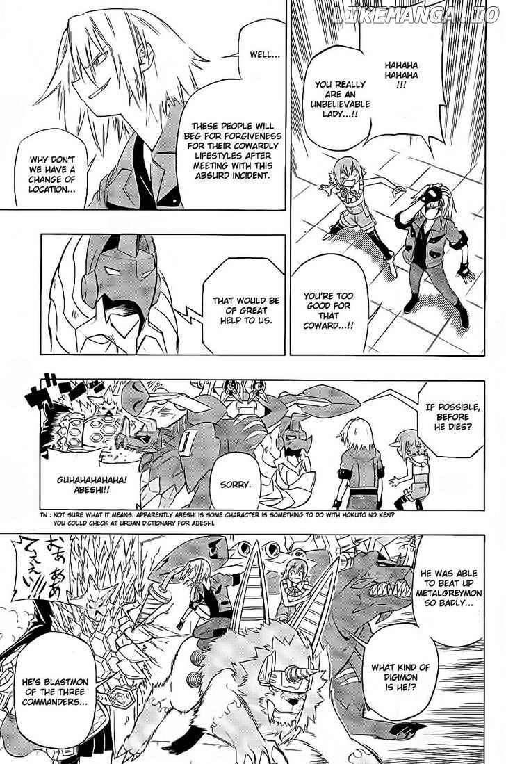 Digimon Cross Wars chapter 14 - page 20