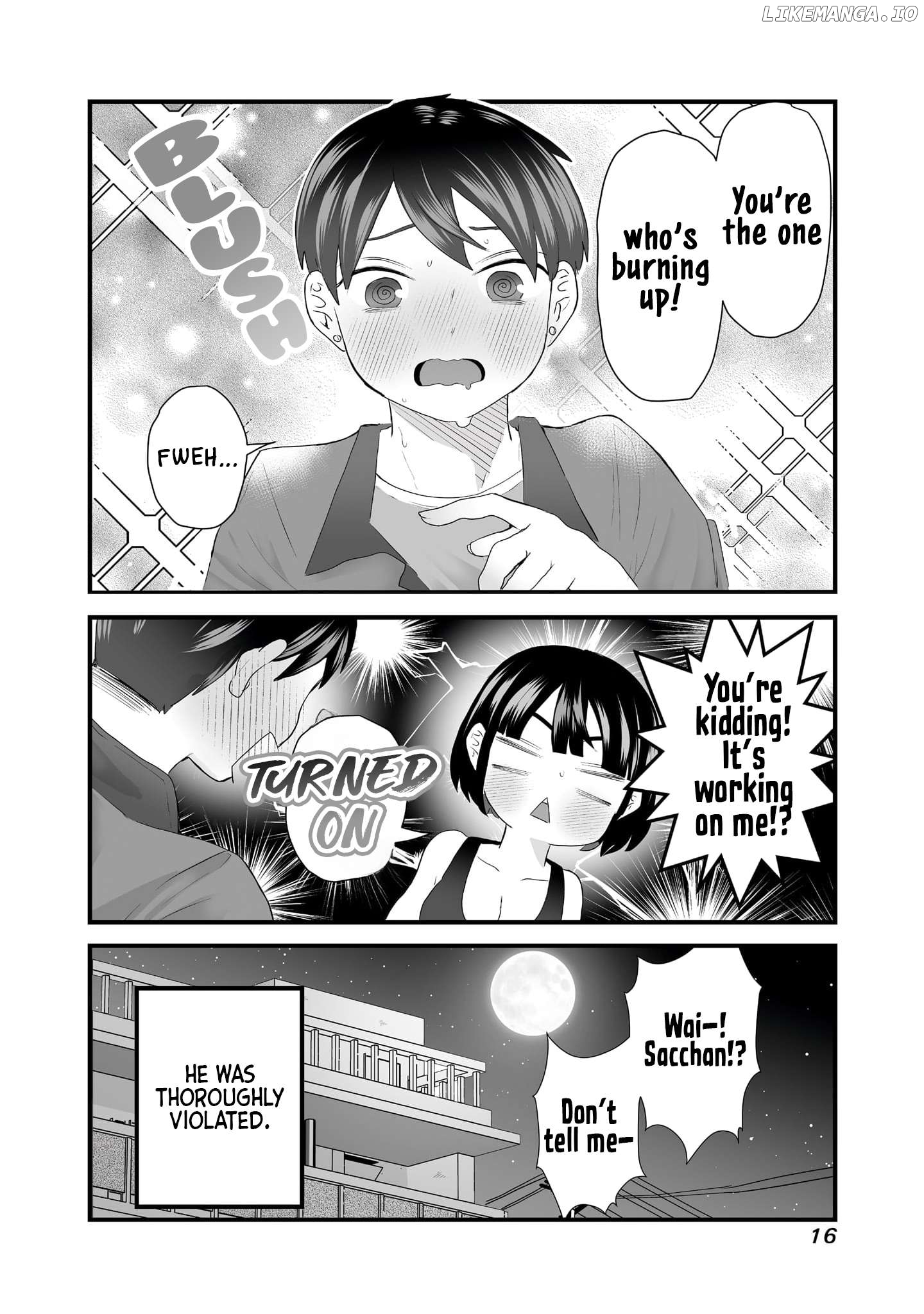 Sacchan to Ken-chan wa Kyou mo Itteru Chapter 2 - page 4