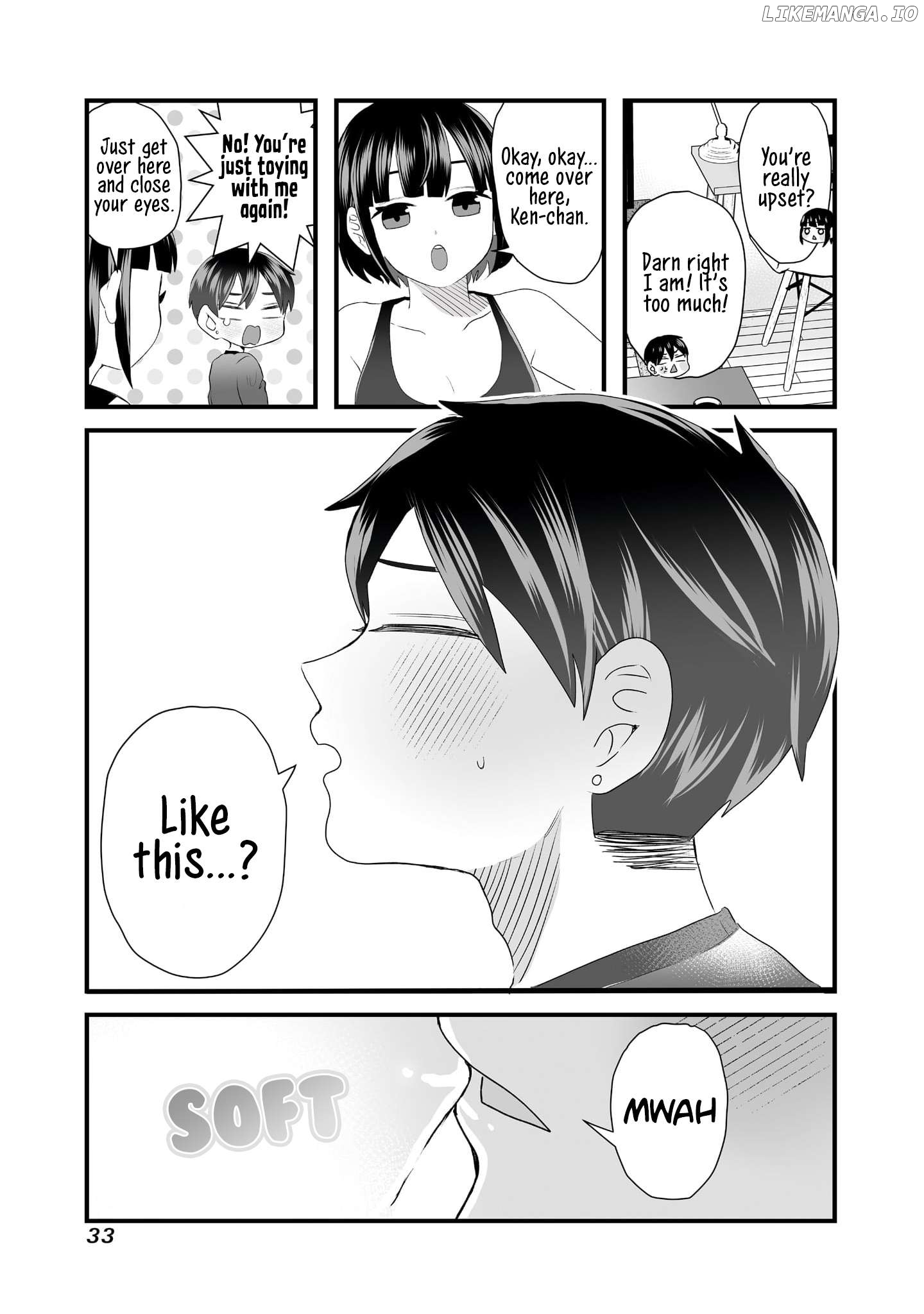 Sacchan to Ken-chan wa Kyou mo Itteru Chapter 4 - page 5