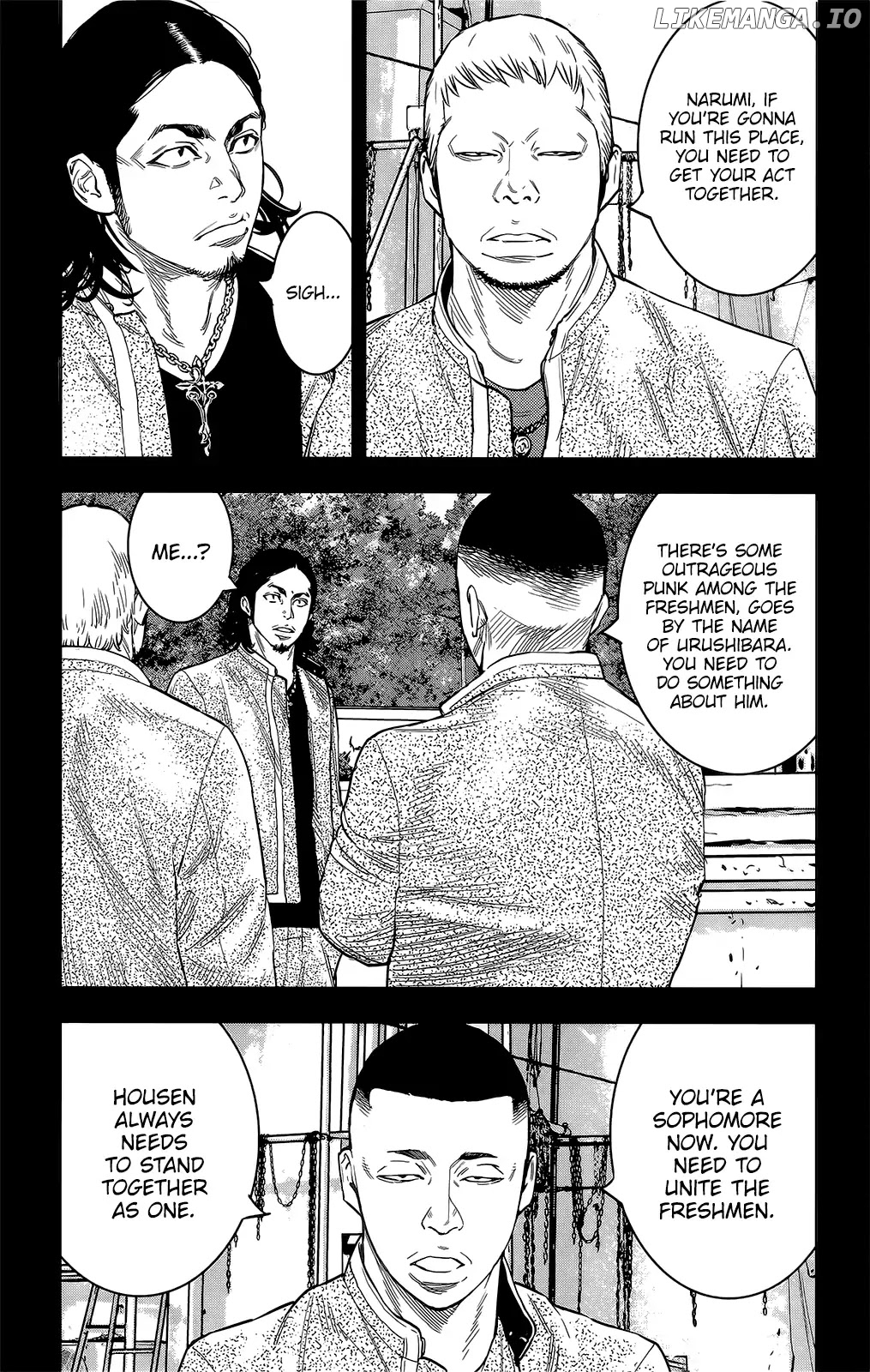 Crows Zero II: Suzuran x Houen chapter 45 - page 12