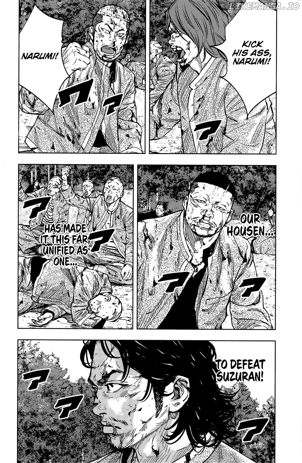 Crows Zero II: Suzuran x Houen chapter 48 - page 13